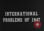 Image of Conditions spawning Marshall Plan Paris France, 1947, second 12 stock footage video 65675053100