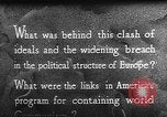Image of Conditions spawning Marshall Plan Paris France, 1947, second 16 stock footage video 65675053100