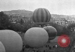 Image of hot air balloons taking off Europe, 1936, second 37 stock footage video 65675053137
