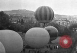 Image of hot air balloons taking off Europe, 1936, second 38 stock footage video 65675053137