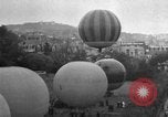 Image of hot air balloons taking off Europe, 1936, second 39 stock footage video 65675053137