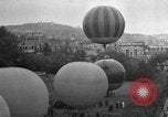 Image of hot air balloons taking off Europe, 1936, second 40 stock footage video 65675053137