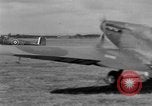Image of Spitfire airplanes readied for combat United Kingdom, 1940, second 6 stock footage video 65675053155