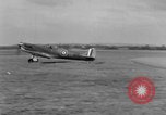 Image of Spitfire airplanes readied for combat United Kingdom, 1940, second 7 stock footage video 65675053155