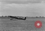Image of Spitfire airplanes readied for combat United Kingdom, 1940, second 9 stock footage video 65675053155