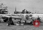 Image of Spitfire airplanes readied for combat United Kingdom, 1940, second 17 stock footage video 65675053155