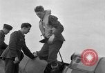 Image of Spitfire airplanes readied for combat United Kingdom, 1940, second 21 stock footage video 65675053155