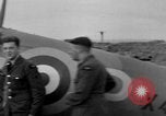 Image of Spitfire airplanes readied for combat United Kingdom, 1940, second 23 stock footage video 65675053155