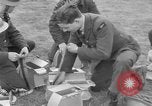 Image of Spitfire airplanes readied for combat United Kingdom, 1940, second 31 stock footage video 65675053155