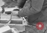 Image of Spitfire airplanes readied for combat United Kingdom, 1940, second 34 stock footage video 65675053155
