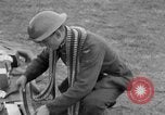 Image of Spitfire airplanes readied for combat United Kingdom, 1940, second 46 stock footage video 65675053155