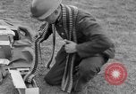 Image of Spitfire airplanes readied for combat United Kingdom, 1940, second 50 stock footage video 65675053155