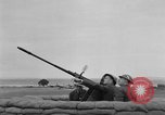 Image of British antiaircraft gun in Battle of Britain United Kingdom, 1940, second 7 stock footage video 65675053156