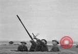 Image of British antiaircraft gun in Battle of Britain United Kingdom, 1940, second 9 stock footage video 65675053156