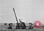 Image of British antiaircraft gun in Battle of Britain United Kingdom, 1940, second 10 stock footage video 65675053156