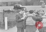 Standbild RAF-Piloten Briefing in der Schlacht von Großbritannien Vereinigtes Königreich, 1940, aus Sekunde 8 historischem Filmmaterial Videoclip 65675053160