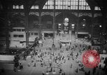 Standbild Pennsylvania Railroad Station New York City USA, 1940, aus Sekunde 40 historischem Filmmaterial Videoclip 65675053166