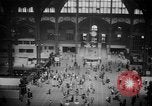 Standbild Pennsylvania Railroad Station New York City USA, 1940, aus Sekunde 51 historischem Filmmaterial Videoclip 65675053166