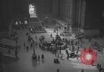 Standbild Pennsylvania Railroad Station New York City USA, 1940, aus Sekunde 3 historischem Filmmaterial Videoclip 65675053167