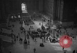 Standbild Pennsylvania Railroad Station New York City USA, 1940, aus Sekunde 6 historischem Filmmaterial Videoclip 65675053167