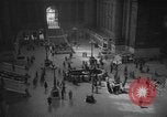 Standbild Pennsylvania Railroad Station New York City USA, 1940, aus Sekunde 9 historischem Filmmaterial Videoclip 65675053167