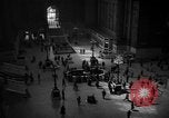 Standbild Pennsylvania Railroad Station New York City USA, 1940, aus Sekunde 6 historischem Filmmaterial Videoclip 65675053168