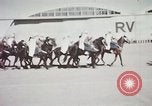 Image of Arab horsemen Casablanca Morocco, 1944, second 28 stock footage video 65675053176