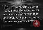 Image of French actor Charles Boyer United States USA, 1941, second 15 stock footage video 65675053188