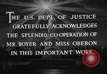 Image of French actor Charles Boyer United States USA, 1941, second 16 stock footage video 65675053188