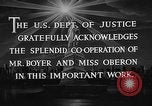 Image of French actor Charles Boyer United States USA, 1941, second 19 stock footage video 65675053188