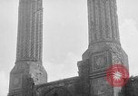 Image of Old Turkish gate and minarets Erzurum Turkey, 1919, second 21 stock footage video 65675053208