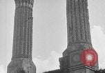 Image of Old Turkish gate and minarets Erzurum Turkey, 1919, second 23 stock footage video 65675053208