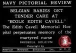 Immagine di Memoriale di Edith Cavell Bruxelles Belgio, 1920, secondo 15 filmato di repertorio 65675053216