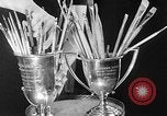 Image of tennis player Helen Wills Moody San Francisco California USA, 1936, second 20 stock footage video 65675053231