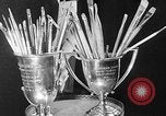 Image of tennis player Helen Wills Moody San Francisco California USA, 1936, second 21 stock footage video 65675053231