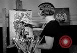 Image of tennis player Helen Wills Moody San Francisco California USA, 1936, second 23 stock footage video 65675053231