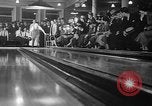 Image of blind bowlers New York City USA, 1936, second 34 stock footage video 65675053234