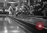 Image of blind bowlers New York City USA, 1936, second 35 stock footage video 65675053234