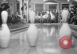 Image of blind bowlers New York City USA, 1936, second 38 stock footage video 65675053234