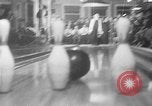 Image of blind bowlers New York City USA, 1936, second 42 stock footage video 65675053234