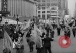 Image of May Day Parade New York City USA, 1941, second 20 stock footage video 65675053242