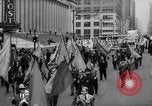 Image of May Day Parade New York City USA, 1941, second 24 stock footage video 65675053242