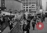 Image of May Day Parade New York City USA, 1941, second 26 stock footage video 65675053242