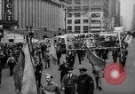 Image of May Day Parade New York City USA, 1941, second 30 stock footage video 65675053242