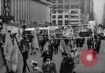 Image of May Day Parade New York City USA, 1941, second 31 stock footage video 65675053242