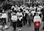Image of May Day Parade New York City USA, 1941, second 38 stock footage video 65675053242