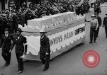 Image of May Day Parade New York City USA, 1941, second 48 stock footage video 65675053242