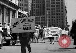 Standbild picket line New York City USA, 1941, aus Sekunde 5 historischem Filmmaterial Videoclip 65675053245