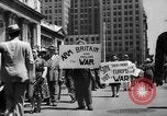Standbild picket line New York City USA, 1941, aus Sekunde 19 historischem Filmmaterial Videoclip 65675053245