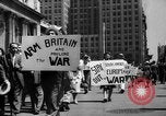 Standbild picket line New York City USA, 1941, aus Sekunde 22 historischem Filmmaterial Videoclip 65675053245